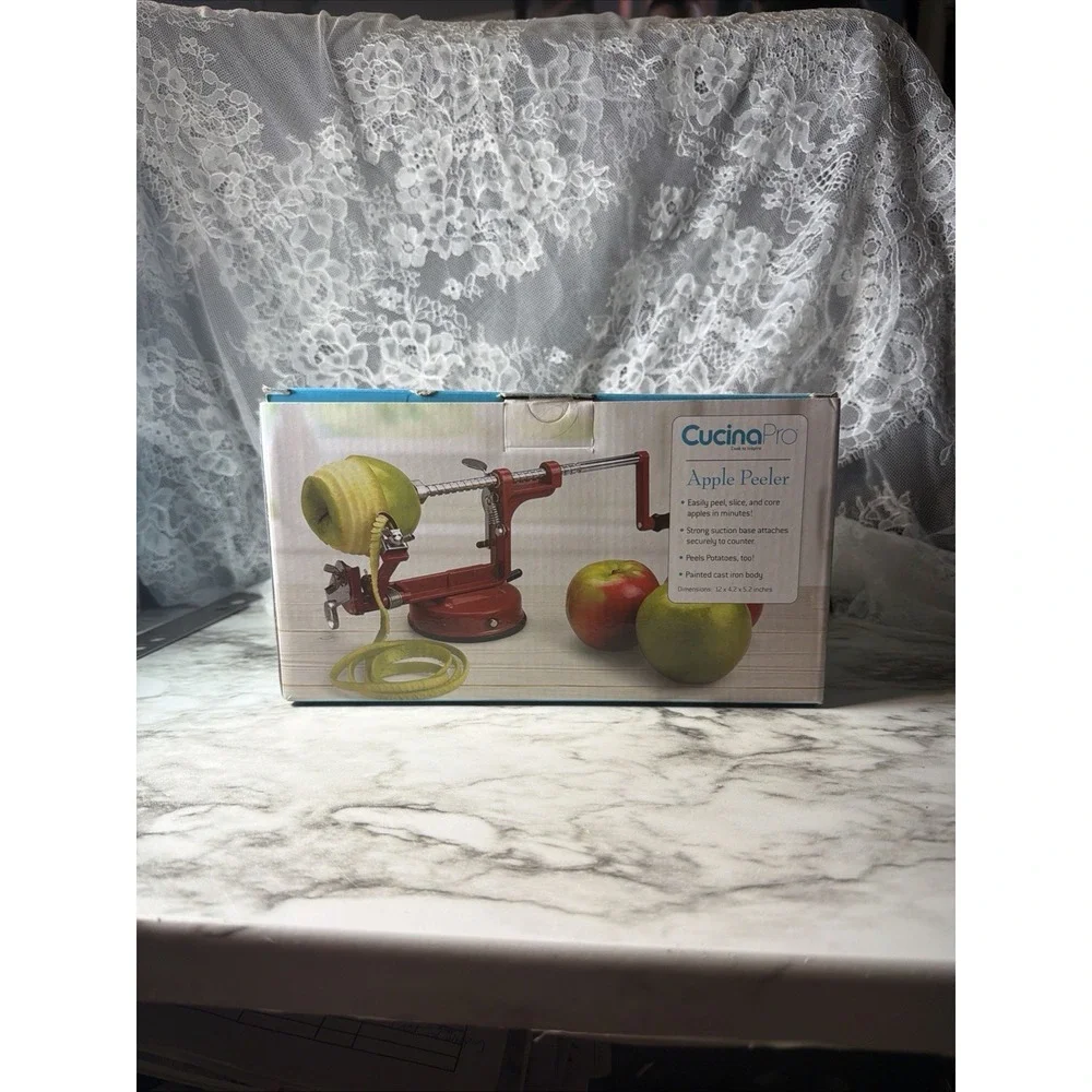 Cucina Pro Apple Fruit Vegetable Peeler Easy Peel‎ New in Opened Box (P2903)